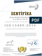 ISO 13485 Oruba Teknoloji TR