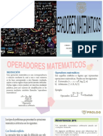 Introduccion de Operadores Matemáticos - 3°secundaria