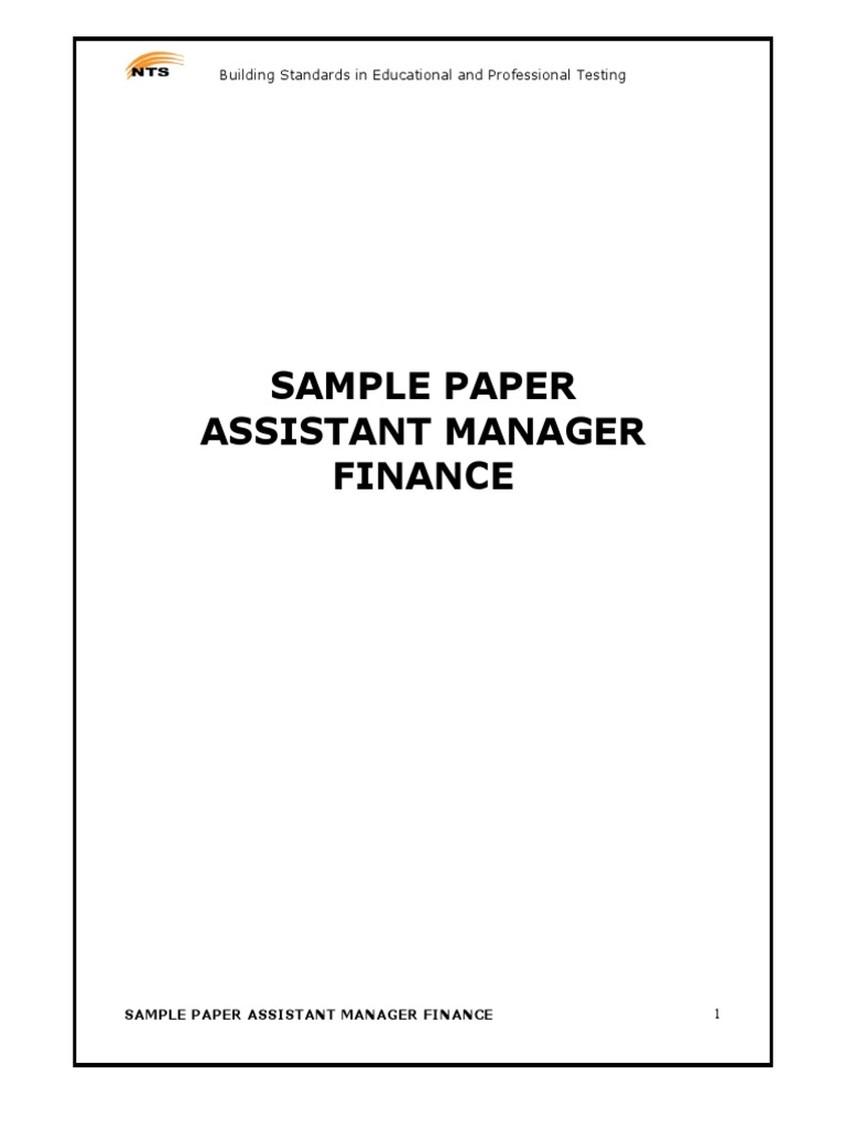 Sample paper assistant manager finance pdf indus river statistics