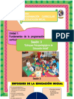 Sesión 3 Enfoques Psicopedagógicos de Educación Inicial