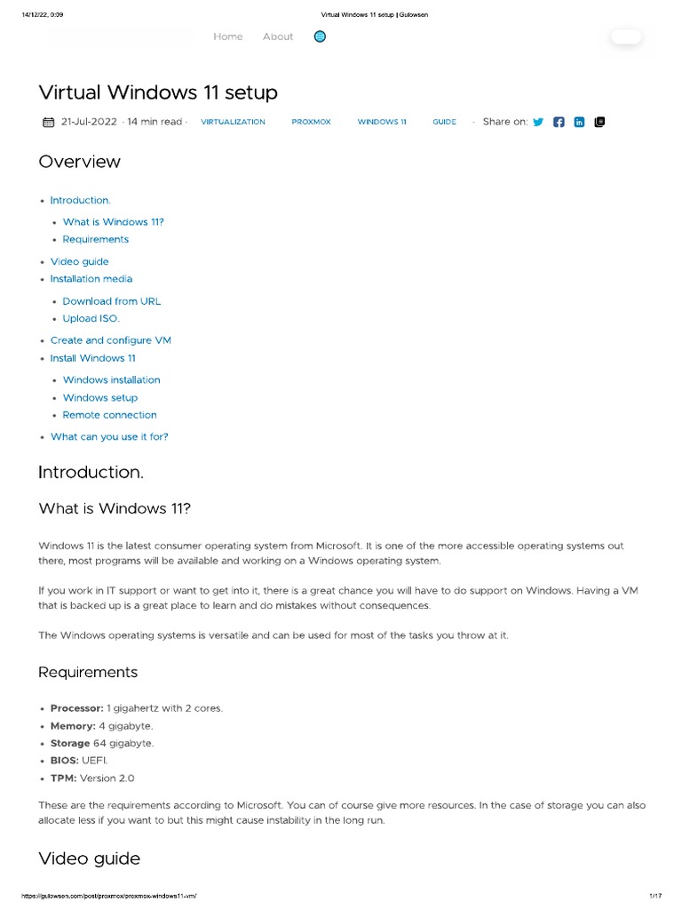 how to install windows 11 to proxmox
