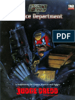 Mongoose Publishing - MGP 7002 - Judge Dredd RPG - The Rookie's Guide To The Justice Department