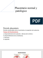 Periodo Placentario y Complicaciones Postparto