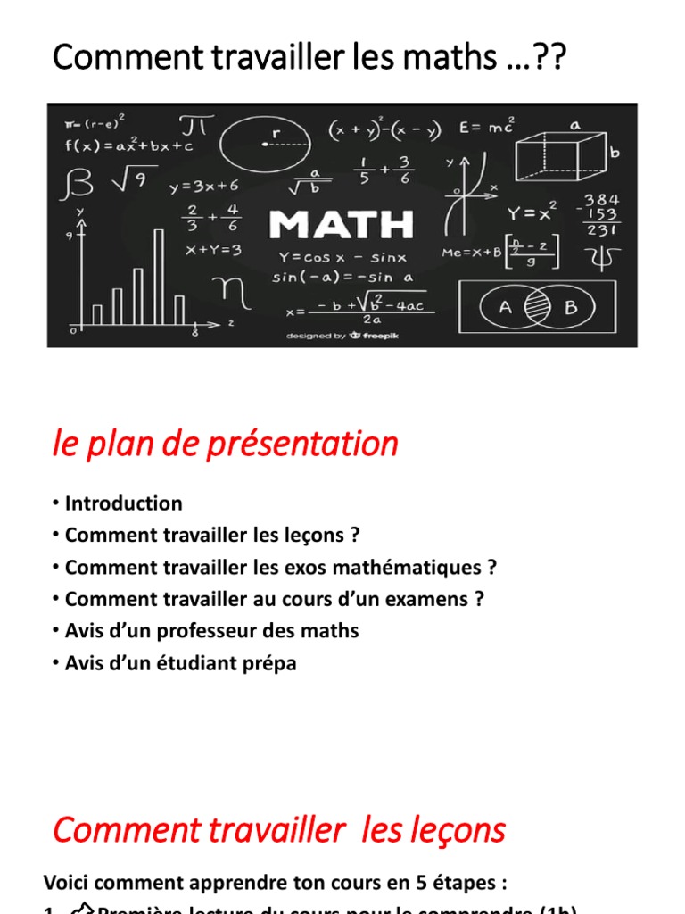 Les Maths | PDF | Mathématiques