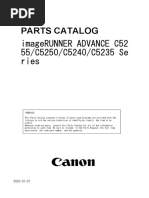 ImageRUNNER ADVANCE C5255 C5250 C5240 C5235 Series Partscatalog E