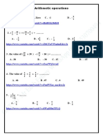 0arithmetic Operations Last