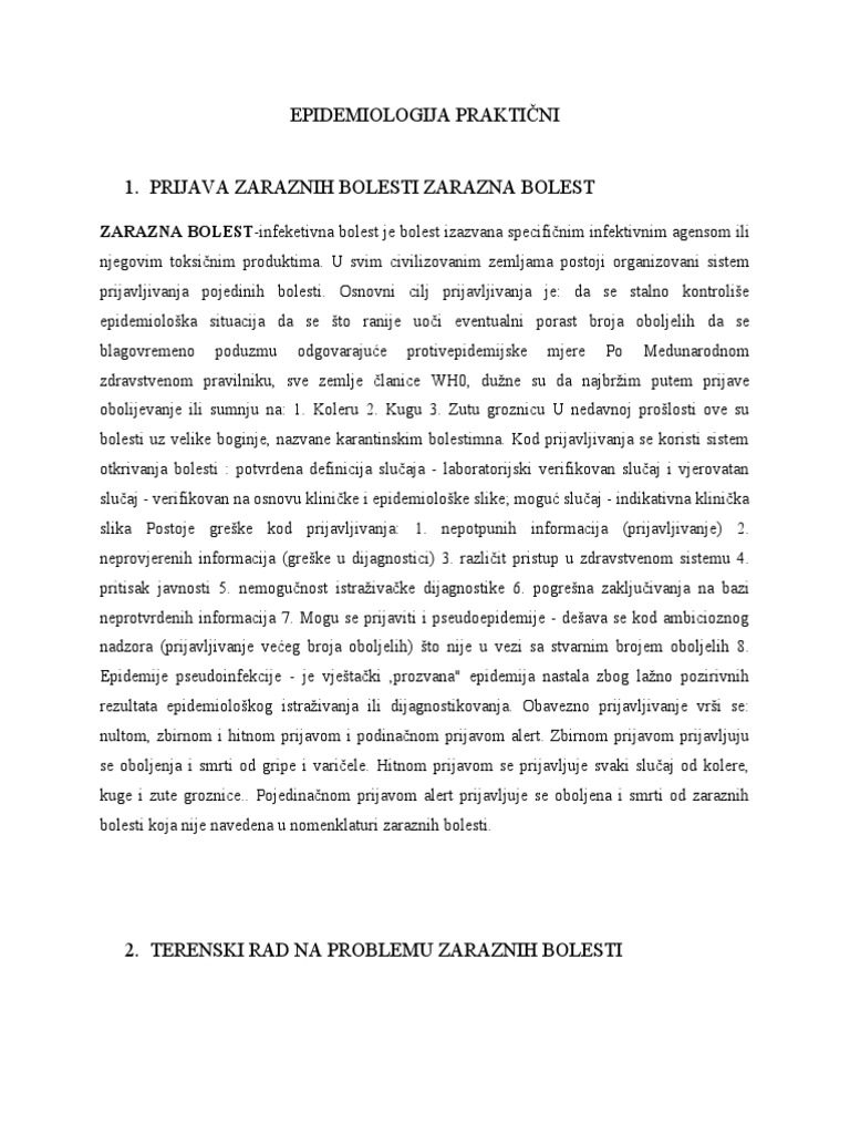 Prakticni Epidemiologija Pdf