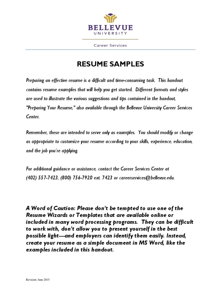 Effective Resume Formatting Sample - 1705315279