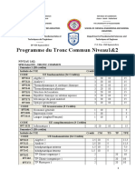 Nouveaux Programmes - Egcim - Tronc Commun Niveaux1-2 - Parcours GCI