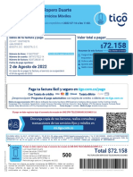 Hola, Luis Miguel Ropero Duarte: Total $72.158