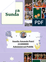 Budaya Sunda - Amelia Amanda Putri - 222010001-1
