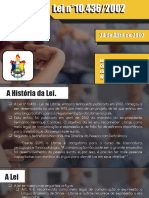 Apresentação Lei N°10.436 - 2002