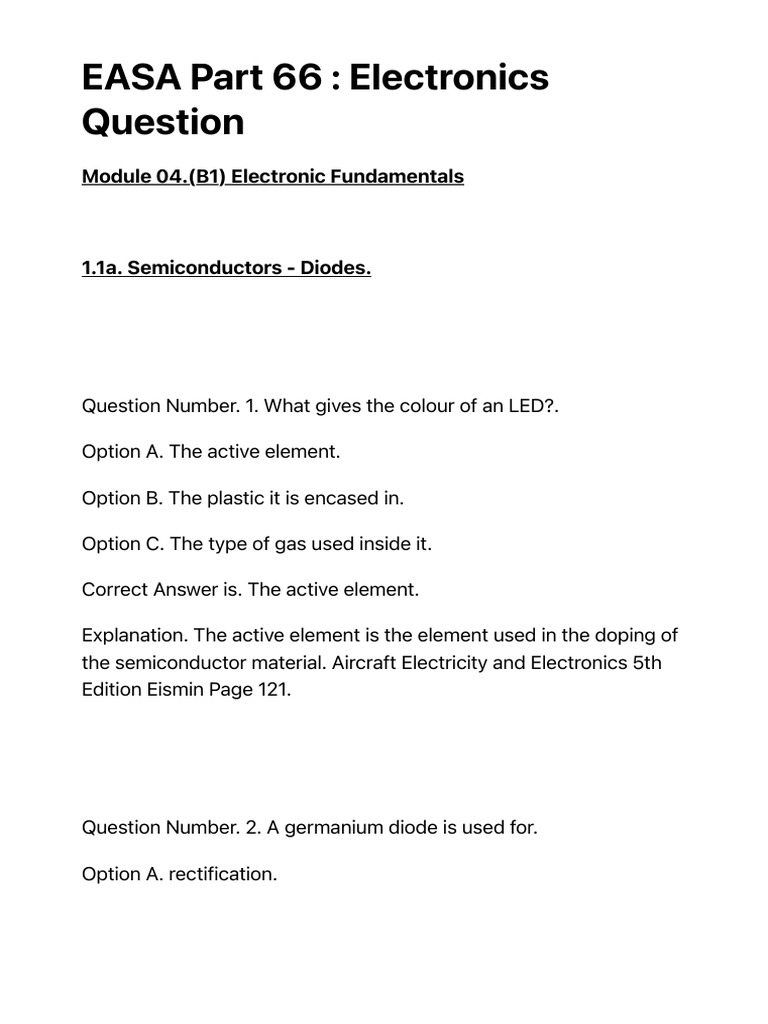 Diode Fundamentals in Aviation Electronics | PDF | P–N Junction | Amplifier