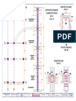Planificación de distribución y geometría de columnas 45x45cm