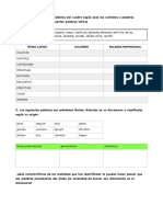 ACTIVIDADES TEMA 4. La Situación Lingüística Del Español