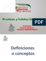 Practicas y habitos higienicos