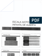 Escala de Alberta Registro y Manual 1 PDF