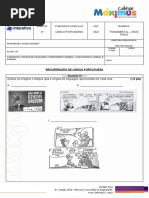 Recuperação de Lingua Portuguesa - 4 Bimestre - 7 Ano
