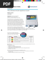 AVS30 Instruction Manual English 74107030 July 2020 115x193mm V5 HR