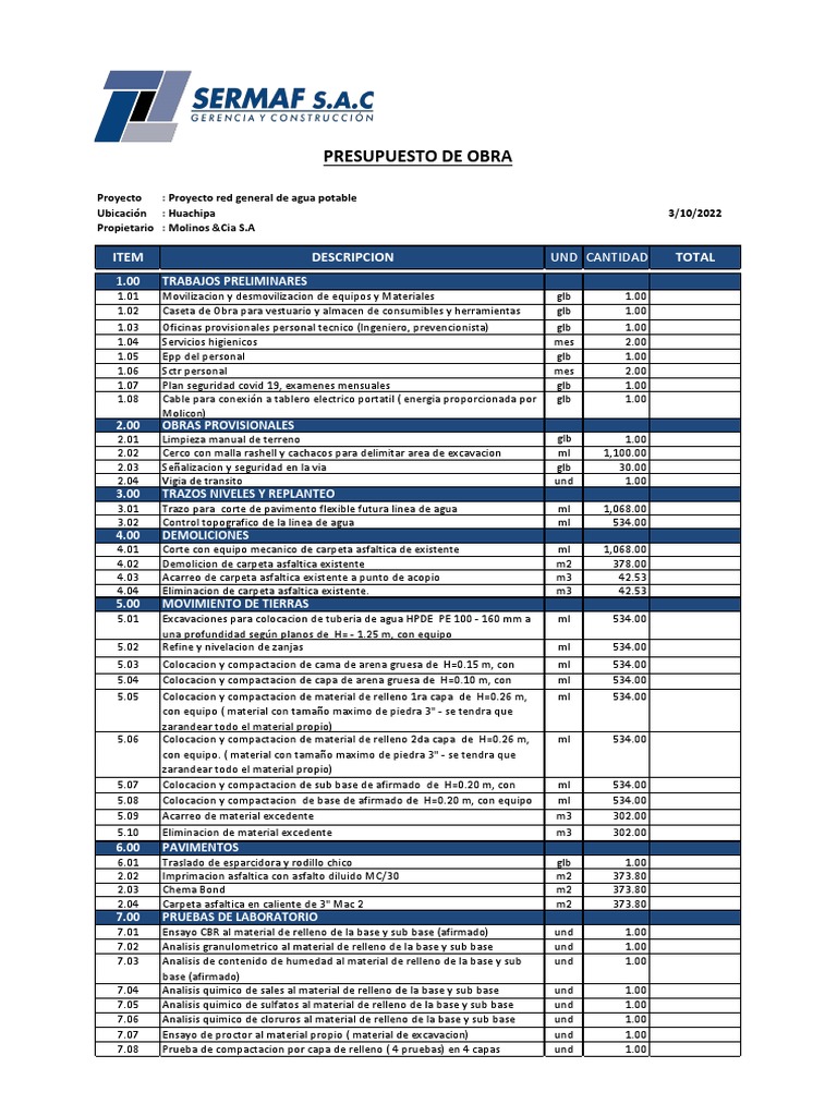 presupuesto-linea-de-agua-pdf-administracion-del-agua-ingenier-a