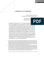 La Caución en El Arbitraje Albuja&Donoso