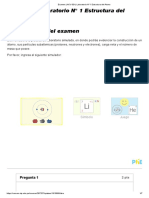 Examen - (ACV-S01) Laboratorio #1 Estructura Del Átomo