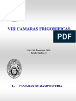 VIII Cámaras Frigorificas