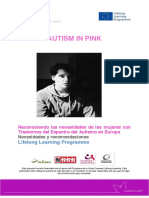 Autism in Pink: Lifelong Learning Programme