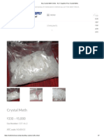 Buy Crystal Methamphetamine Online