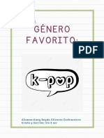 Género Favorito Kpopliterario