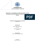 CAPITULO 1 Y 2. Presupuesto y Procedimiento de Subdivisión Sobre La Parcela