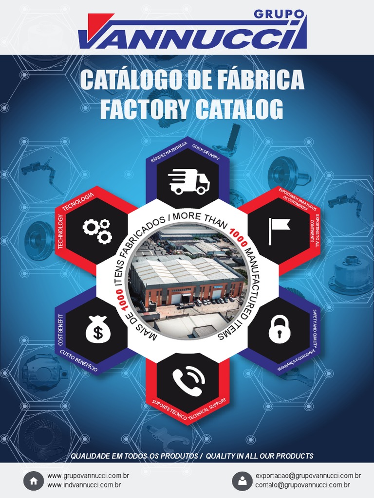 Catálogo de Produtos Vannucci: Qualidade e Variedade | PDF | Indústria de  veículos | Indústria automobilística