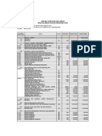 Daftar Kuantitas Dan Harga Analisa Harga Satuan Pekerjaan 2022