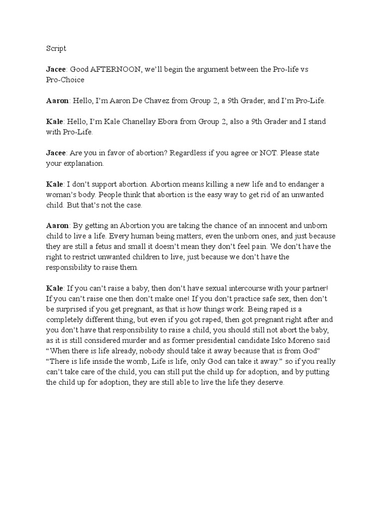 Script group 2 pdf abortion rights movements social history
