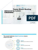 LUMEN Oferta Ms Teams Direct Routing - CREDINKA