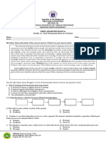 Oral Com - 1stQ Exam