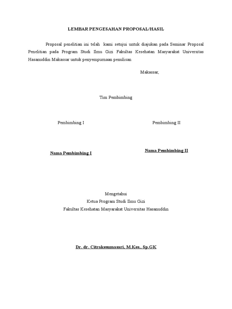 Template Lembar Pengesahan PDF