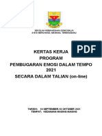 Kertas Kerja Minda Sihat 2021 Dan PJK