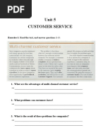 Unit 5 - Customer Service