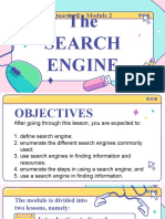 E7 Q2 M2 - The Search Engine
