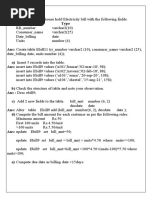 SQL Practical