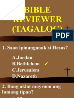 Bible Reviewer (Tagalog)