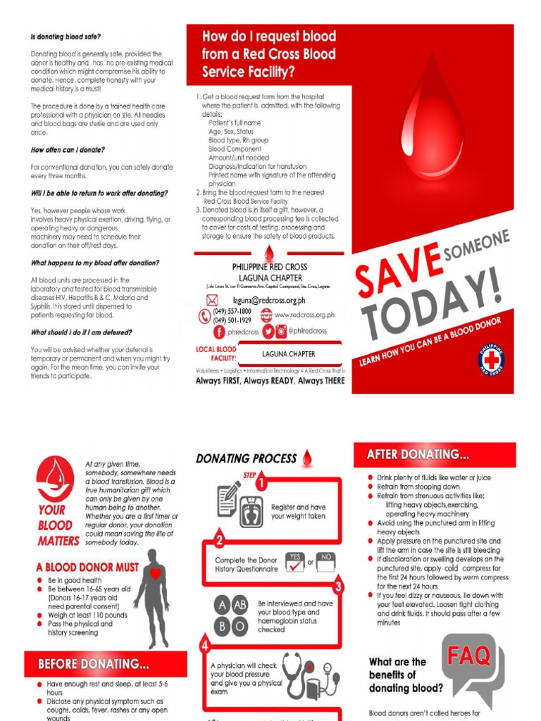 Blood Donation Flyer | PDF