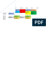 ABM GRADE 11 Class Schedule