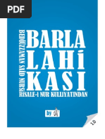 Barla Lahikası - Risale-i Nur Külliyatı - Ebook Reader için Pdf 800x600