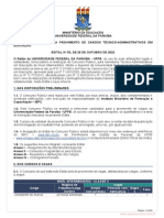 Concurso UFPB Técnico Administrativo