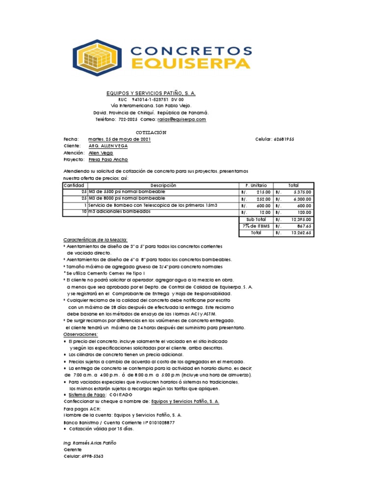 cotizacion-de-concreto-pdf-hormig-n