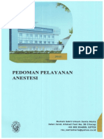 Pedoman Pelayanan Anestesi (Memenuhi Kebutuhan Pasien)