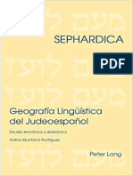 Geografía Lingüística Del Judeoespañol (PDFDrive)