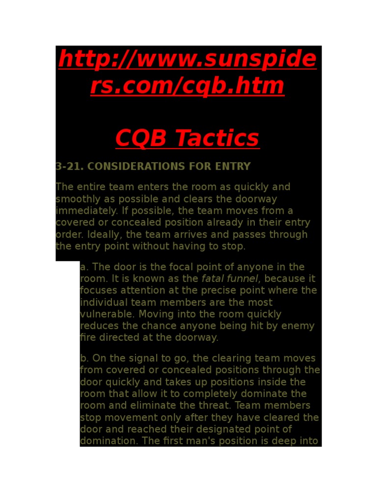 BEGINNER S GUIDE TO CQB MEANING TACTICS GEAR AND TRAINING visual data 4